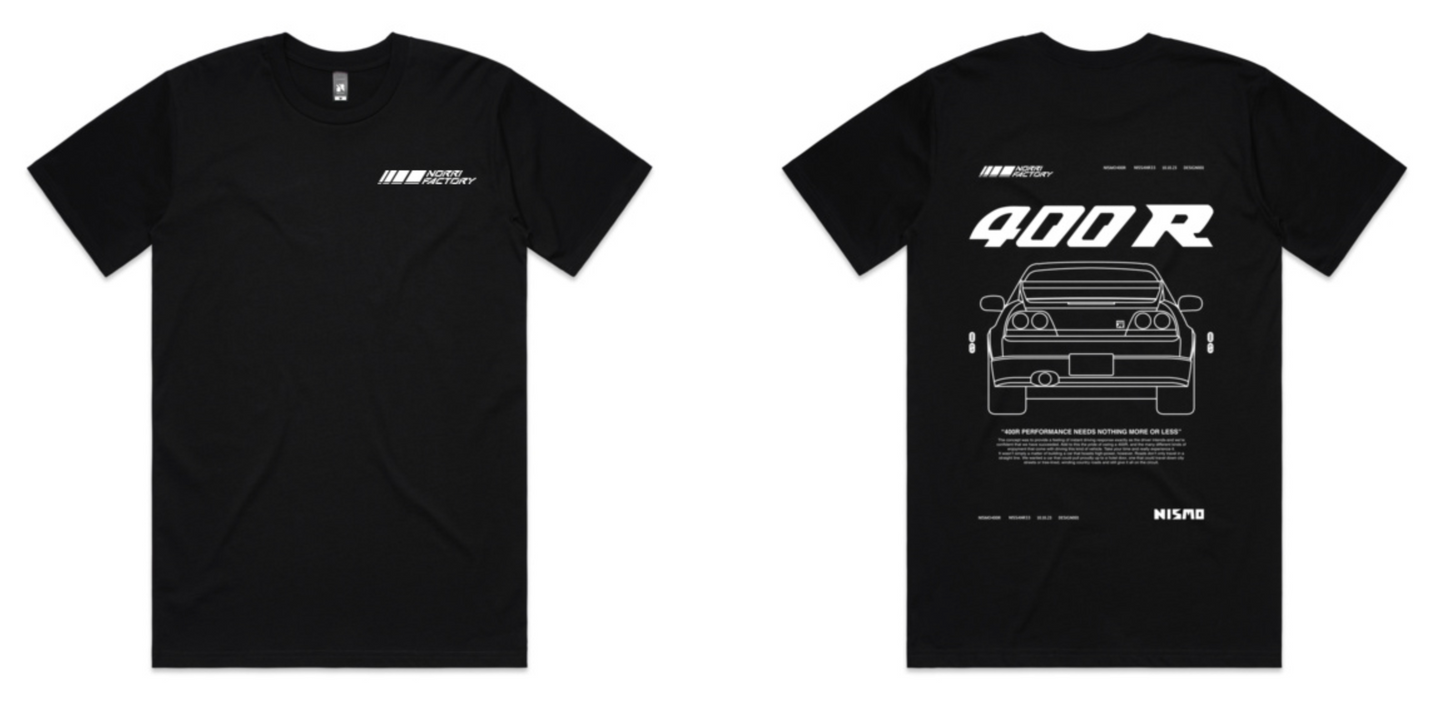 R33 400R Backside Tshirt