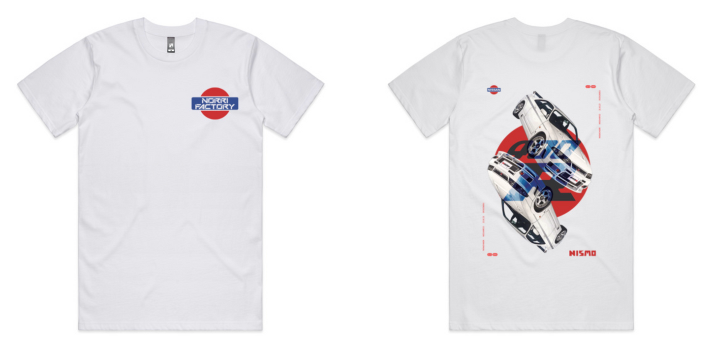 R33 V-Spec White Tshirt